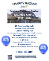 Rotary Charity Bazaar Pavilion Gardens June 1st